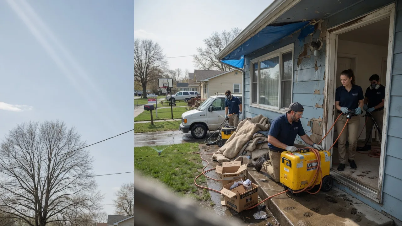 Basement Flood Cleanup in Callensburg, PA near me